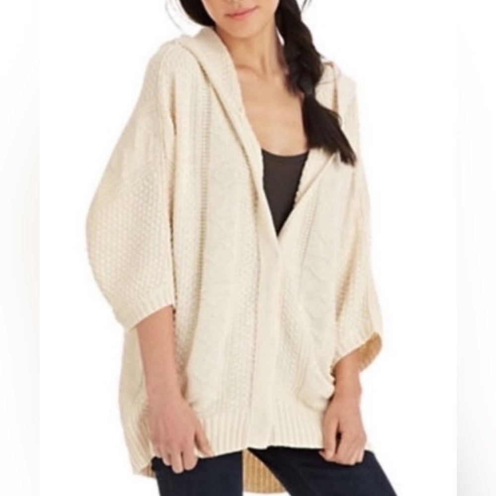 Free People Oversized Cardigan Sweater Medium - Picture 3 of 7